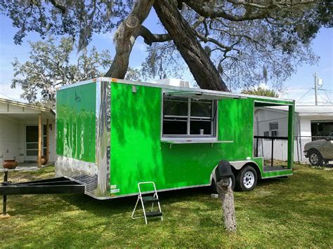 2016 28ft ConcessionBack porch trailer. . Food trailer for sale tampa